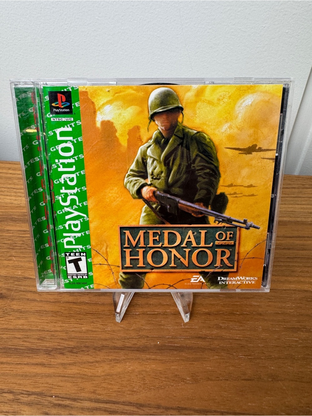 Medal of Honor (Greatest Hits edition) for the Sony PlayStation 1
